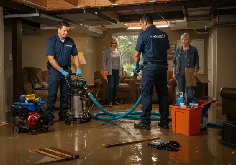 Basement Water Extraction and Removal Techniques process in Aldan, PA